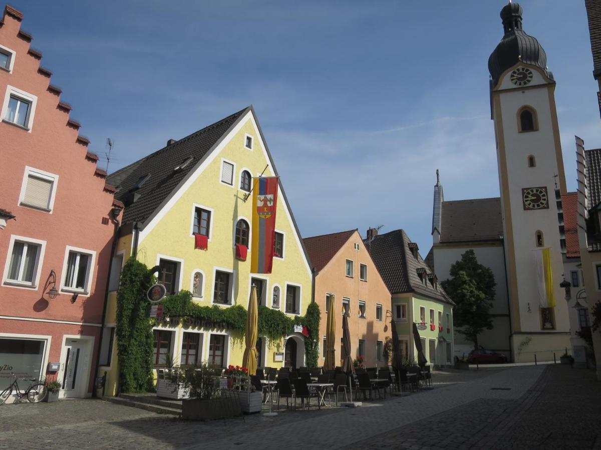 Boardinghouse Marktplatz Schwandorf in Bayern Dış mekan fotoğraf